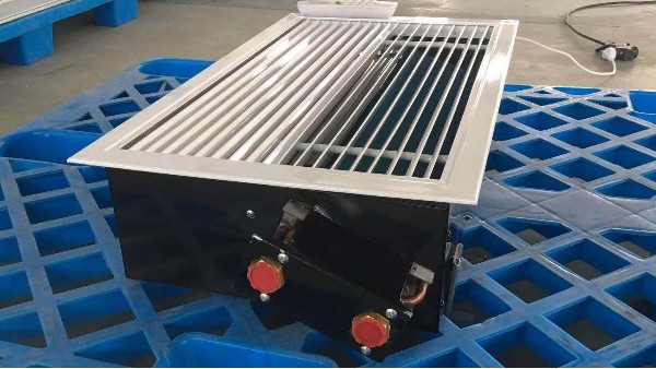 玻璃幕墻落地窗搭配這樣的地板對(duì)流器，真的上檔次【揚(yáng)子江空調(diào)】